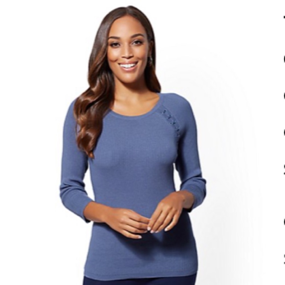 The Emma Lace-Up Sweater